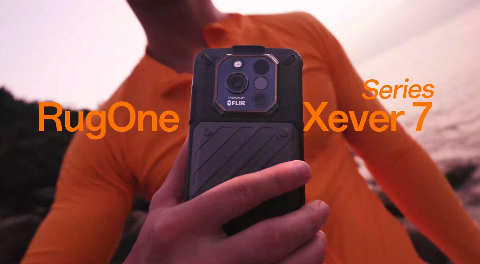 Rugged phone commercial film production reference